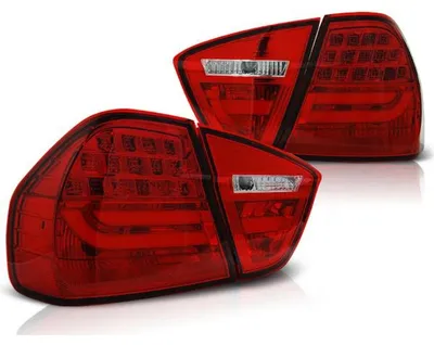 Produktbild von LED Lightbar Rückleuchten passend für BMW E90 Limo Bj. 05-08 Rot