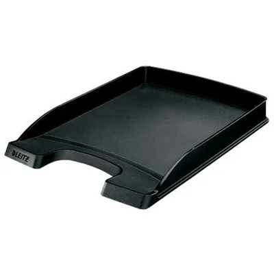 Produktbild von Leitz 52370095, 255 x 357 x 35 mm, Schwarz, Kunststoff, A4, 242 x 330 x 32 mm, Envelope, Brief, Note, Papier