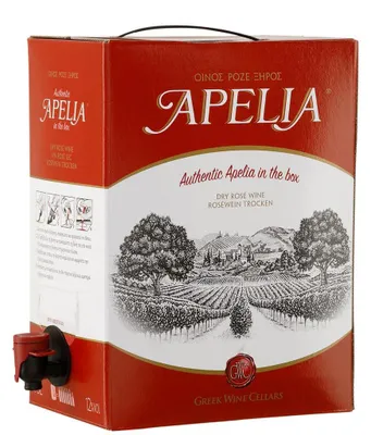 Produktbild von Apelia rosé trocken 3,0l Bag-in-Box Kourtaki
