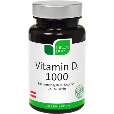 Obrázok produktu pre Nicapur vitamín D3 10.000 kapsúl 60 kapsúl