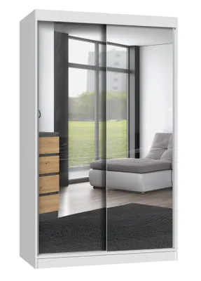 Immagine prodotto di Armadio IGA 120 con specchi bianco
