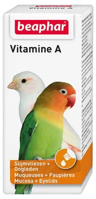 Imagen del producto de Beaphar, vitamina A para aves: canarios, periquitos, cotorras y loros, 20 ml