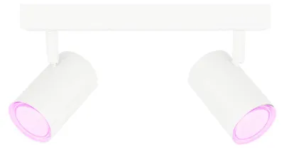Image de Ledvion Spot LED Plafond Smart Blanc 1 spot GU10 4.9W RGBWW