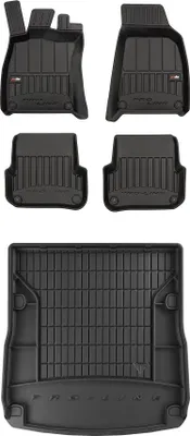 Image de Tapis en caoutchouc et tapis de sol 3D SET Audi A6 C6 Break 2004-2006