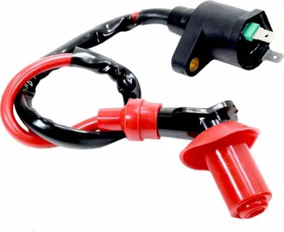 Zdjęcie produktu dla Cewka zapłonowa GY6-50 skuter czerwony tuning BRI