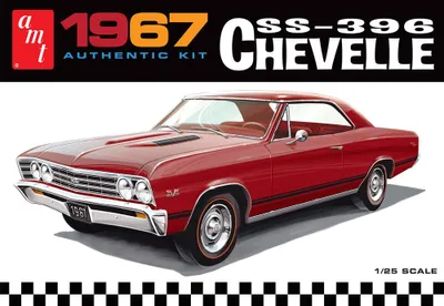 Produktbild von 1967 Chevrolet Chevelle SS396 Auto 1:25 Modellbausatz