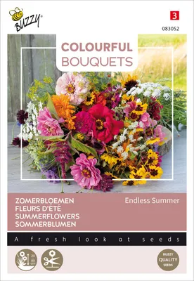 Productafbeelding van Zomerbloemen Endless Summer | Bloemenmengsel van Buzzy Seeds