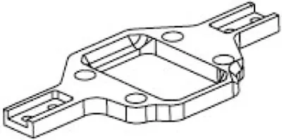 Produktbild von Krick Reduzierungsplatte Mitteldiff. Truggy