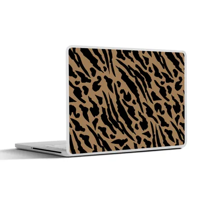 Produktbild von MuchoWow® Laptop Aufkleber Sticker Cover Muster - Design - Pantherdruck 31x22.5 cm - Laptop-Deko