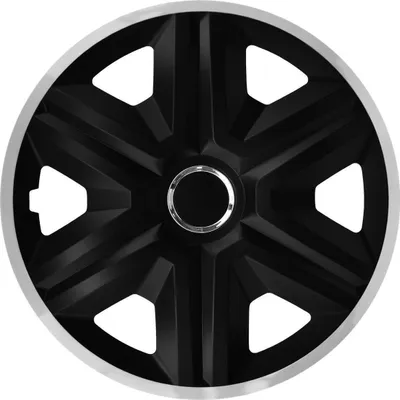 Produktbild von NRM Radkappen FAST LUX, Silber 15" Zoll. (4 x Universal Radzierblenden/Radkappen)