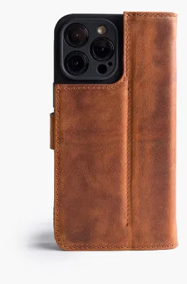 Produktbild von Wachikopa Leder Handyhülle kompatibel mit iPhone 16 Wallet