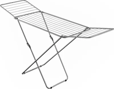 Produktbild von Metaltex Wäschetrockner Vulcano silber, Wäscheständer, Stahl, Weiß, 18 m, CE, 550 mm