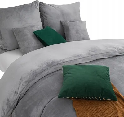 Obrázek produktu pro Měkké a pohodlné ložní prádlo, plyšové povlečení na přikrývku s povlakem na polštář 220x200cm COZY