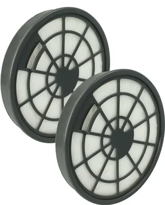 Produktbild von vhbw 2x Staubsaugerfilter kompatibel mit Dirt Devil Ultima Power Parquet Staubsauger - HEPA-Filter Schwarz Weiß
