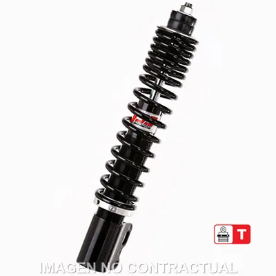 Image de Amortisseur avant monobloc de la série D222 adaptable sur Piaggio Vespa PX 80/E, 125/E, 150/E, 200/E VD222-255T-01-88