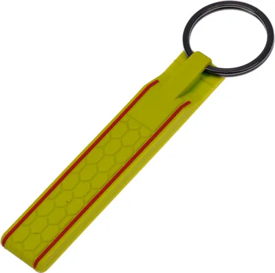 Produktbild von Silikon Schlüssel Band Key Tag Schlüssel Anhänger im Wabe Design Grün kompatibel mit Wabe Design von VW SEAT Skoda