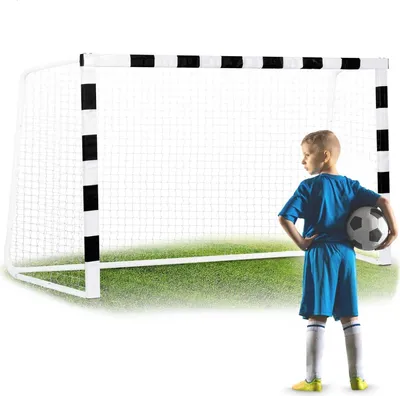 Image de But de football 300 x 200 x 120 cm NS-465 noir/blanc