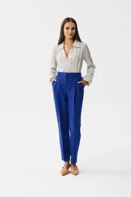 Produktbild von Stylove Elegante Hosen für Frauen Anigran S356 kornblumenblau M