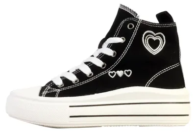 Immagine prodotto di Scarpe da ginnastica alte da bambino con lacci, super alla moda
