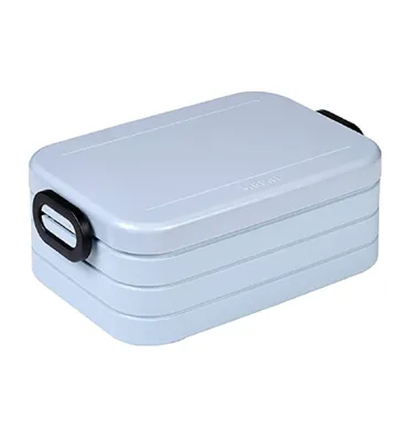 Imagen del producto de Mepal Lunchbox, modelo "take a break midi" - color azul nórdico, 900 ml. Incluye separador