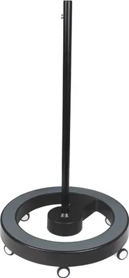 Produktbild von Lumeno Rollstativ 6159 mit Fußring in grün, grau oder schwarz, Designausführung Farbe: schwarz