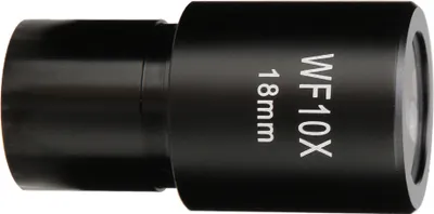 Zdjęcie produktu dla Mikroskop biologiczny WF10X 18 mm Szerokokątny okular optyczny ze skalą