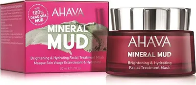 Produktbild von Ahava Mineral Masks Bright. & Hydr. Fac. Treatm. M For Sensitive Skin 50 ml