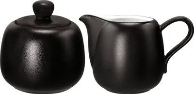 Produktbild von Seltmann Weiden Liberty Velvet Black Milch- & Zucker-Set 2-teilig