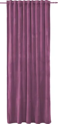 Produktbild von Schlaufenschal - Flieder - Samt - 135 x 245 cm - verdeckte Schlaufen