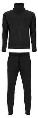 Image de Roly Sport - Survêtement « Creta » pour hommes/femmes Unisexe LT5681 (M) (Noir)