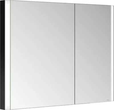 Immagine prodotto di KEUCO SOMARIS Armoire de toilette encastrable 2 portes, asymétrique, avec miroir chauffant, 1000mm, 14513372201, 14513372201