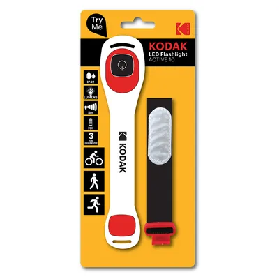 Zdjęcie produktu dla Opaska dla Biegacza KODAK ACTIVE 10 LED FLASHLIGHT