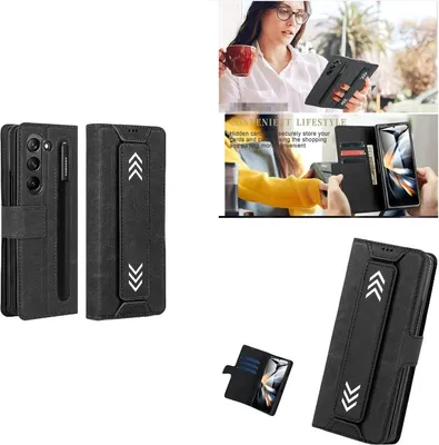 Produktbild von INF Samsung Galaxy Z Fold Case, Protective & Shockproof Foldable Phone Case Schwarz Modell 3