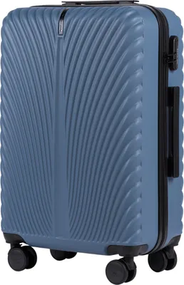 Produktbild von WINGS SWAN 24" Mittelgroßer Hartschalenkoffer Blau mit Zahlenschloss