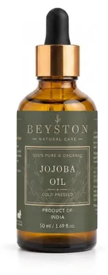 Immagine prodotto di BEYSTON Olio di Jojoba 50 ml – per pelle e capelli, Immagine generata dall'IA