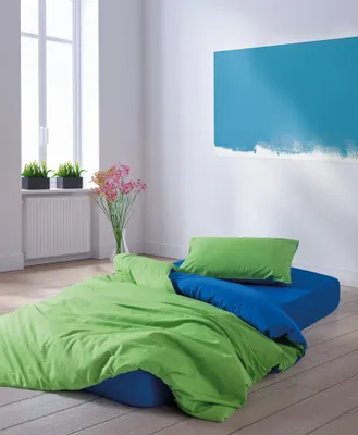 Immagine prodotto di L'Essentiel Linge de Maison, Sage - Verde, Blu, Verde, Ranforce Set copripiumino singolo XXL (DE), 100% COTONE RANFORCE, 155 x 220 cm