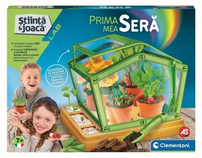 Produktbild von Wissenschaft und Spiel Mein erstes Gewächshaus-Set: Experimente mit Landwirtschaft für Kinder