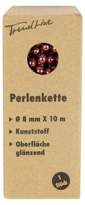 Produktbild von TrendLine Perlenkette bruchfest, langlebig 10 m ochsenblut
