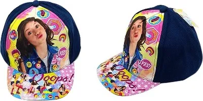 Image de Soy Luna casquette casquette de basecape chapeau de soleil Oops bleu 54 cm pour enfants, filles