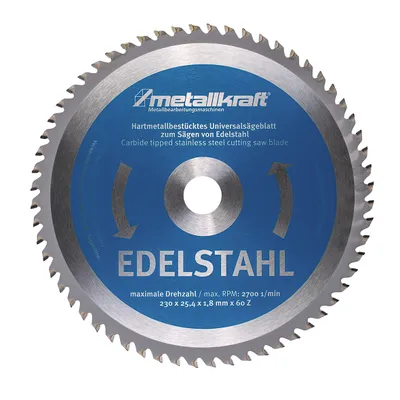 Produktbild von Sägeblatt für Edelstahl Ø 230 x 1,8 x 25,4 mm
