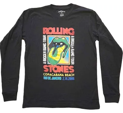 Obrázok produktu pre The Rolling Stones Copacabana Beach Black L Tričko