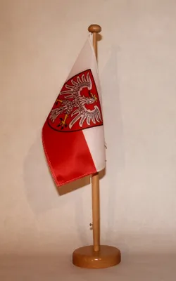 Produktbild von Tischflagge Frankfurt Stadtflagge 25x15 cm mit Holzständer