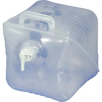Produktbild von Faltkanister 20 l mit Auslaufhahn - Transparent