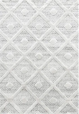 Produktbild von Hochflor Teppich Pepe rechteckig, Farbe: Grau, Größe:200x290 cm