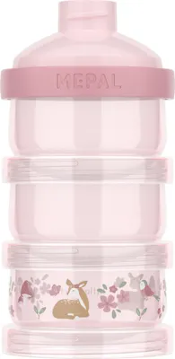 Produktbild von Mepal - Milchpulverturm Mio Little Dutch - Luftdicht verschlossen, inklusive Dosieraufsatz - Zur Dosierung und Aufbewahrung von Milchpulver - Stapeln nach Bedarf - 360 ml - Fairy Garden