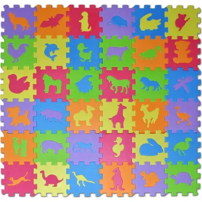 Immagine prodotto di Puzzle in schiuma 36 pezzi - animali