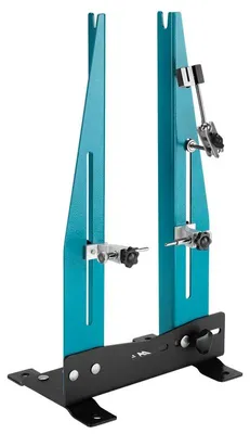 Produktbild von Laufradzentrierständer für Fahrräder - Zentrierständer - Für 29-Zoll-Laufräder - Felgenjustierwerkzeug - Multifunktional - Blau