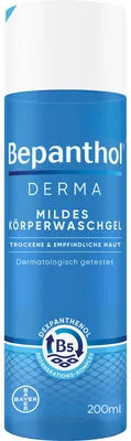 Zdjęcie produktu dla Bepanthol Derma łagodny żel do mycia ciała do skóry wrażliwej i suchej, żel 200 ml