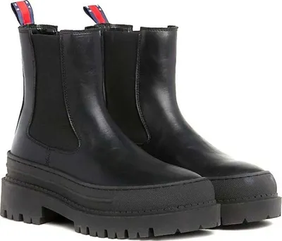 Produktbild von Tommy Jeans Damen Stiefeletten EN0EN02289 BDS Farbe: Schwarz Größe: 36