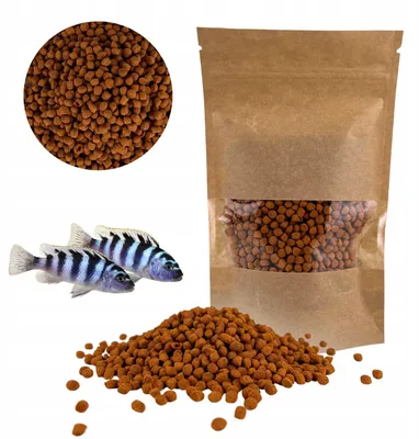 Produktbild von Fischfutter Cichlid Colour Pellets Farbverstaerkend Proteinreich 50g